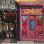 “Drinks or Dessert?” “Can’t we have both?” Local One Thirty-Eight and Kinky’s Dessert Bar – 30″x40″ acrylic on canvas
