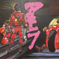 Kaneda’s motorcycle – AKIRA